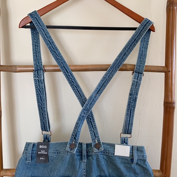 NWT OU BDG Slim Boyfriend Suspenders - Picture 7 of 16